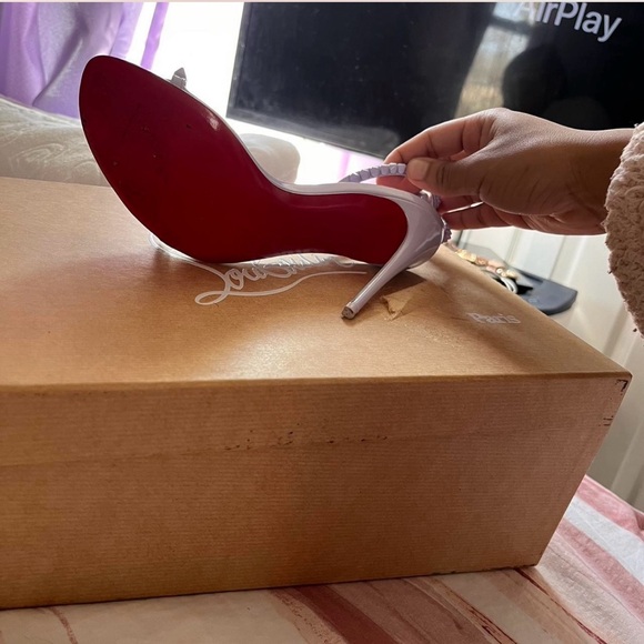 Christian Louboutin Purple Shoes - Picture 2 of 4